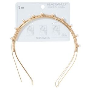 Scunci Elite Gold Pearl Headband